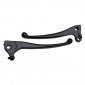 BRAKE LEVER (PAIR) FOR SCOOT REPLAY FOR MBK 50 BOOSTER 1999>2003/YAMAHA 50 BWS 1999>2003 -BLACK- 3700948037218