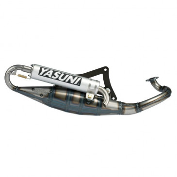 POT SCOOT YASUNI R VERNI POUR PEUGEOT 50 LUDIX H2O, VIVACITY 2008>, KISBEE 2T, SPEEDFIGHT 3 2T (SILENCIEUX ALU) -TUB225