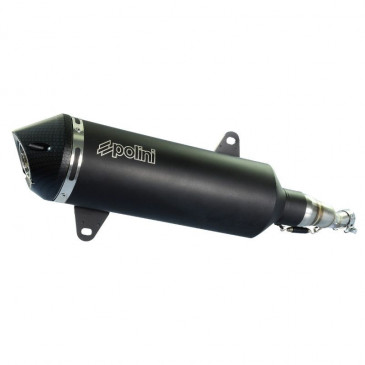 POT MAXISCOOTER POLINI BLACK POUR YAMAHA 125 N-MAX EURO 4 2017>, 125 TRICITY 2017> (HOMOLOGUE CE) (190.0074) 8054705114571