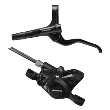 DISC BRAKE KIT- HYDRAULIC FOR ATB- SHIMANO MT201 FRONT-BLACK- HOSE 1000MM (SANS DISQUE) (WITHOUT DISC) (KIT IN BAG) - SPECIAL OFFER-