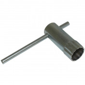 CLE A BOUGIE STANDARD AVEC EMBOUT 12 PANS (DIAM 21mm - LONG 70mm) -P2R- 3700948057469