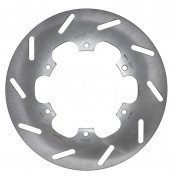 DISQUE DE FREIN ADAPTABLE PIAGGIO 50 LIBERTY 2T 1997> LIBERTY 4T 2000> AV, 125 LIBERTY 1998> AV, 125-250 VESPA GTS 2005>AV ET AR / BETA 50 RR AR (EXT 220mm - INT 105mm - 6 TROUS) (DF4014A) -NEWFREN- 8025832155218