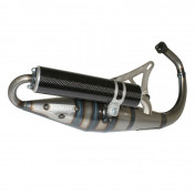 POT SCOOT YASUNI Z VERNI POUR MBK 50 BOOSTER, STUNT/YAMAHA 50 BWS, SLIDER (SILENCIEUX CARBONE) -TUB306C- 8404016008043