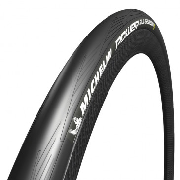 TYRE FOR ROAD BIKE 700 X 25 MICHELIN POWER ALL SEASON BLACK-FOLDABLE180TPI (25-622) 3528701464046