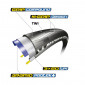 TYRE FOR ROAD BIKE 700 X 25 MICHELIN POWER ALL SEASON BLACK-FOLDABLE180TPI (25-622) 3528701464046