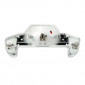 FEU ARRIERE SCOOT LEXUS BLANC ADAPTABLE MBK 50 BOOSTER/YAMAHA 50 BWS 1999>2003 (HOMOLOGUE CE) -REPLAY- 3700948034729