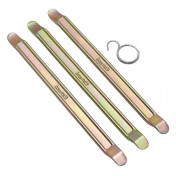 DEMONTE PNEU MOTO 240 mm AVEC CROCHET DE MISE EN PLACE AU RAYON (JEU DE 3) -BUZZETTI- (4963) 3700948280409