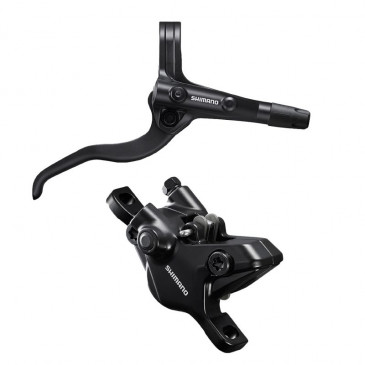 FREIN A DISQUE VTT HYDRAULIQUE SHIMANO MT401 ARRIERE NOIR DURITE 1700MM AJUSTABLE SYSTEME DOUBLE PISTON (SANS DISQUE) (KIT) 4550170621575