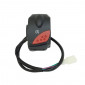 COMMODO/COMMUTATEUR SCOOT ADAPTABLE PEUGEOT 50 LUDIX, TKR, VIVACITY 2 (OEM: 767365) DROIT -P2R- 3700948194287