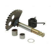 AXE/PIGNON DE KICK MAXISCOOTER ADAPTABLE 125 CHINOIS 4T GY6 (LONGUEUR 130 mm) -SELECTION P2R- 3700948213841
