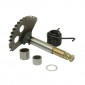 AXE/PIGNON DE KICK MAXISCOOTER ADAPTABLE 125 CHINOIS 4T GY6 (LONGUEUR 130 mm) -SELECTION P2R- 3700948213841