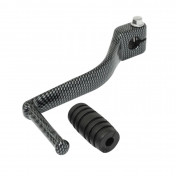SELECTEUR DE VITESSE ADAPTABLE DERBI 50 SENDA, GPR/GILERA 50 SMT, RCR ALU CARBONE -VICMA- 8430525046313