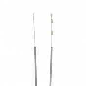 CABLE D'EMBRAYAGE CYCLO UNIVERSEL COMPLET 2M AVEC GAINE GRIS -SELECTION P2R- 3700948214114