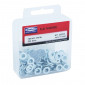 RONDELLE PLATE ACIER DIAM 5mm (BOITE DE 200 PIECES) -P2R- 3700948087497