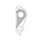 PATTE DE DERAILLEUR ALU MARWI FOCUS GH-290 (VENDU A L'UNITE SUR CARTE) 8590966392902