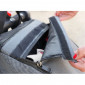 CARGO BICYCLE TRAILER - ALUMINIUM FRAME + 12" WHEELS - FASTENING ON SEATPOST - MAX LOAD 20KGS VOLUME 50Lt 3700256043413