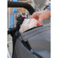 CARGO BICYCLE TRAILER - ALUMINIUM FRAME + 12" WHEELS - FASTENING ON SEATPOST - MAX LOAD 20KGS VOLUME 50Lt 3700256043413