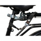 CARGO BICYCLE TRAILER - ALUMINIUM FRAME + 12" WHEELS - FASTENING ON SEATPOST - MAX LOAD 20KGS VOLUME 50Lt 3700256043413