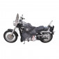 TABLIER COUVRE JAMBE TUCANO MOTO GAUCHO R118 NOIR POUR HONDA 500 CB, 1000 CB, HORNET, VFR, 600 CBF, 1000 CBF / KAWASAKI ER5, 500 KLE / YAMAHA XJR, VMAX (SYSTEME ANTI-FLOTTEMENT SGAS) 8026492106831