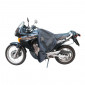 TABLIER COUVRE JAMBE TUCANO MOTO GAUCHO R119 NOIR POUR YAMAHA MT-09 / TRIUMPH TIGER / SUZUKI 650 DR / HONDA AFRICA TWIN (SYSTEME ANTI-FLOTTEMENT SGAS) 8026492105759