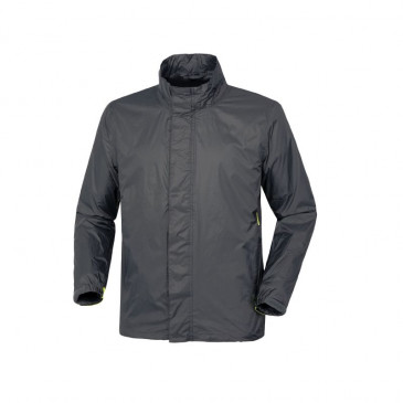 VESTE DE PLUIE ADULTE TUCANO NANO RAIN ALPHA GRIS ANTHRACITE TAILLE M AVEC SYSTEME AERATION + INSERTS REFLECHISSANTS 8026492118193