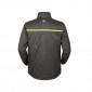 VESTE DE PLUIE ADULTE TUCANO NANO RAIN ALPHA GRIS ANTHRACITE TAILLE M AVEC SYSTEME AERATION + INSERTS REFLECHISSANTS 8026492118193