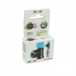 INFLATOR P2R SKY BLUE/BLACK- (ADJUSTABLE FLOW) VP/VS (SUPPLIED WITHOUT CARTRIDGE) 8015431001207