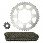 CHAIN AND SPROCKET KIT FOR APRILIA 50 RR SUPERMOTARD 2006>2009 420 50x12 (OEM SPECIFICATION) -TOP PERFORMANCES-