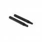 PROLONGATEUR DE VALVE PRESTA P2R NOIR 40mm (VENDU A LA PAIRE SUR CARTE) 8015431013101