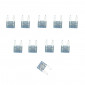 FUSIBLE PLAT ENFICHABLE MINIATURE 2A (SACHET DE 10) -SELECTION P2R-