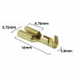 ELECTRIC CABLE TERMINAL - FEMALE 4.8 BRASS (Per 100 in a bag) -SELECTION P2R-