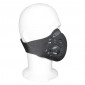 MASQUE ANTI-POLLUTION/POUSSIERES NEWTON NEOPRENE/LYCRA NOIR (NORME FFP2) (VENDU A L'UNITE) 3700948093795