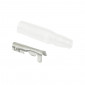 ELECTRIC CABLE TERMINAL -ROUND SHAPED FEMALE 3,5 WITH ISOLATOR (25 IN A PACK) 370094810065