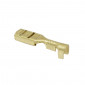 ELECTRIC CABLE TERMINAL- FEMALE 2,8X1 RS 7785 BRASS - (SOLD PER 50 IN A PACK)