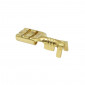 ELECTRIC CABLE TERMINAL- FEMALE 4,8X1 RS 7603 BRASS - (SOLD PER 50 IN A PACK)