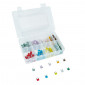 MINI BLADE FUSE MINIATURE 2 - 3 - 4 - 5 - 7,5 - 10- 15 - 20 - 25 - 30 AMP (200 IN A BOX) -SELECTION P2R- 3700948087329