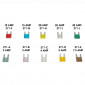MINI BLADE FUSE MINIATURE 2 - 3 - 4 - 5 - 7,5 - 10- 15 - 20 - 25 - 30 AMP (200 IN A BOX) -SELECTION P2R- 3700948087329