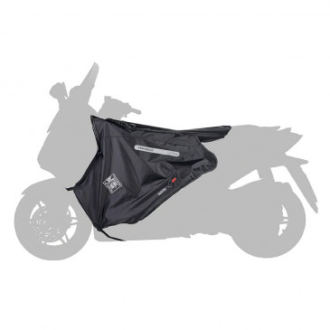 TABLIER COUVRE JAMBE TUCANO POUR KYMCO 300 AGILITY 2019> (R210-X) (TERMOSCUD) (SYSTEME ANTI-FLOTTEMENT SGAS)