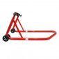 LEVE/BEQUILLE MOTO STAND P2R ARRIERE UNIVERSEL ACIER ROUGE 3700948208595