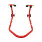 LEVE/BEQUILLE MOTO STAND P2R ARRIERE UNIVERSEL ACIER ROUGE 3700948208595