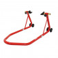 LEVE/BEQUILLE MOTO STAND P2R ARRIERE UNIVERSEL ACIER ROUGE 3700948208595