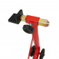 LEVE/BEQUILLE MOTO STAND P2R ARRIERE UNIVERSEL ACIER ROUGE 3700948208595