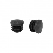 HANDLEBAR END PLUG - BLACK (PAIR ON CARD) 3700948231203