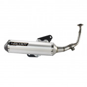 EXHAUST FOR MAXISCOOTER - TECNIGAS 4SCOOT FOR KYMCO 125 DOWN TOWN (CEE APPROVED)