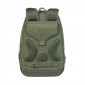 SACOCHE ARRIERE VELO LATERALE SAC A DOS BASIL FLEX BACKPACK VERT FORET 17L FIXATION HOOK SUR PORTE BAGAGE