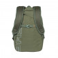 SACOCHE ARRIERE VELO LATERALE SAC A DOS BASIL FLEX BACKPACK VERT FORET 17L FIXATION HOOK SUR PORTE BAGAGE