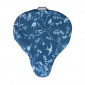 BICYCLE SEAT COVER- BASIL WANDERLUST - BLUE INDIGO (28x23cm) 8715019505263