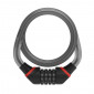 ANTIVOL VELO SPIRAL A COMBINAISON ZEFAL K-TRAZ C9 CODE HAUTE SECURITE DIAM 15mm L 1,80M 3420584916219