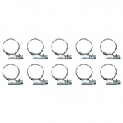 WORM DRIVE HOSE CLAMP 12X20 - WIDTH 9 mm - 10 IN A PACK.- P2R SELECTION 3701213412907