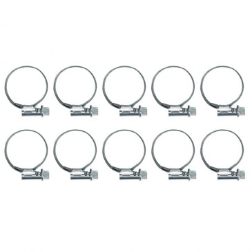 WORM DRIVE HOSE CLAMP 20X32 - WIDTH 9mm - 10 IN A PACK- P2R SELECTION